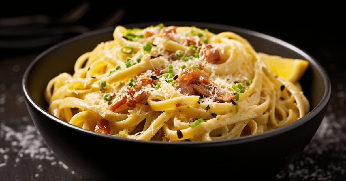 Creamy Lemon Carbonara