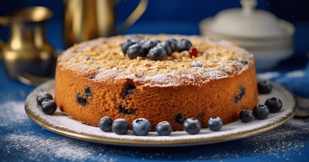 Apple and Blueberry Cake