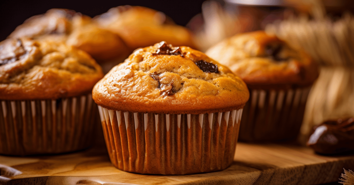 Banana and Date Muffins