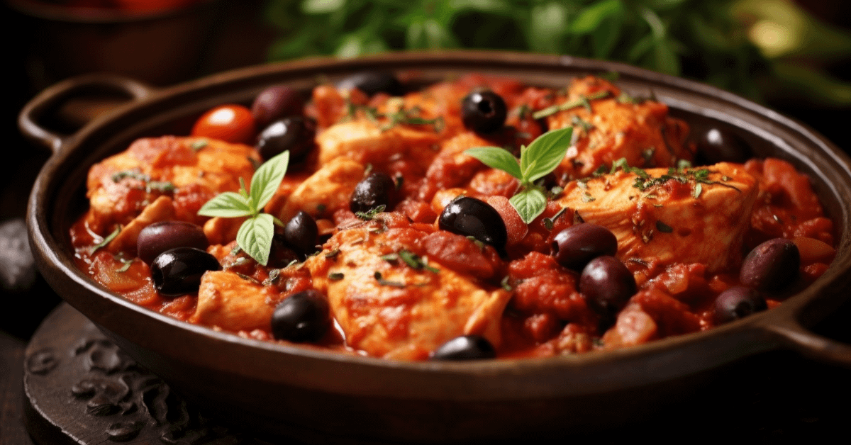 Classic Chicken Cacciatore