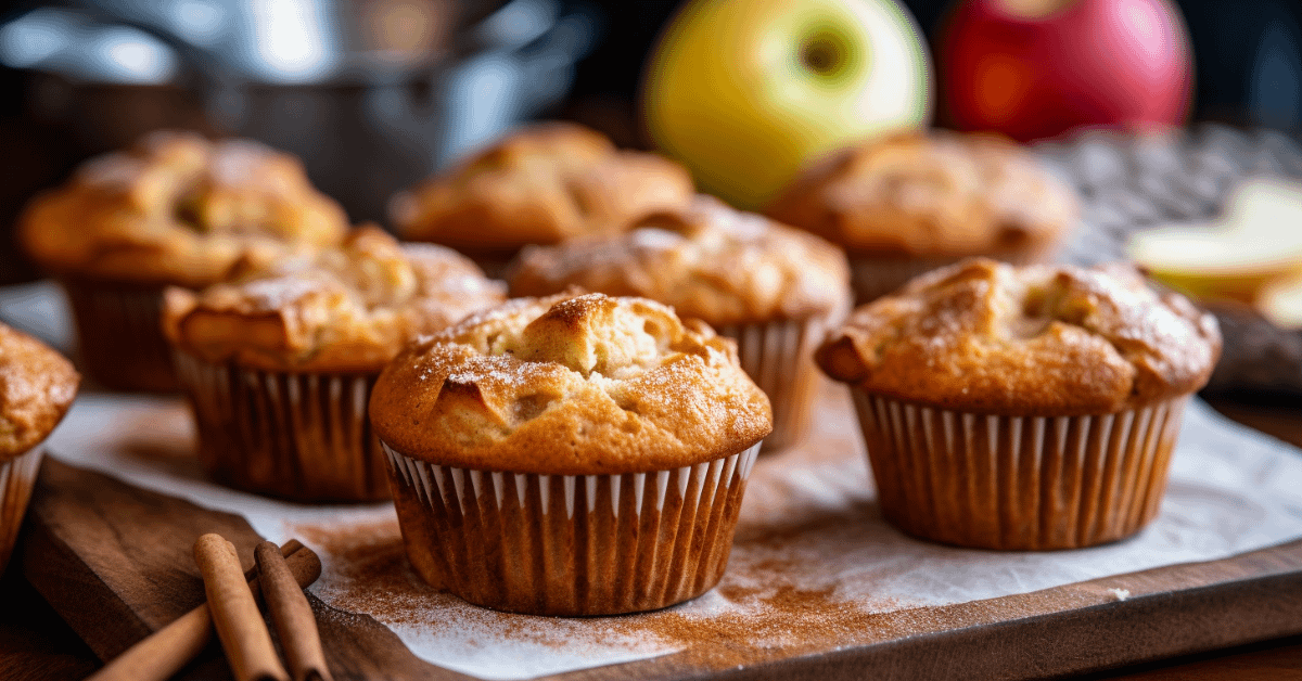 Spiced Apple Muffins