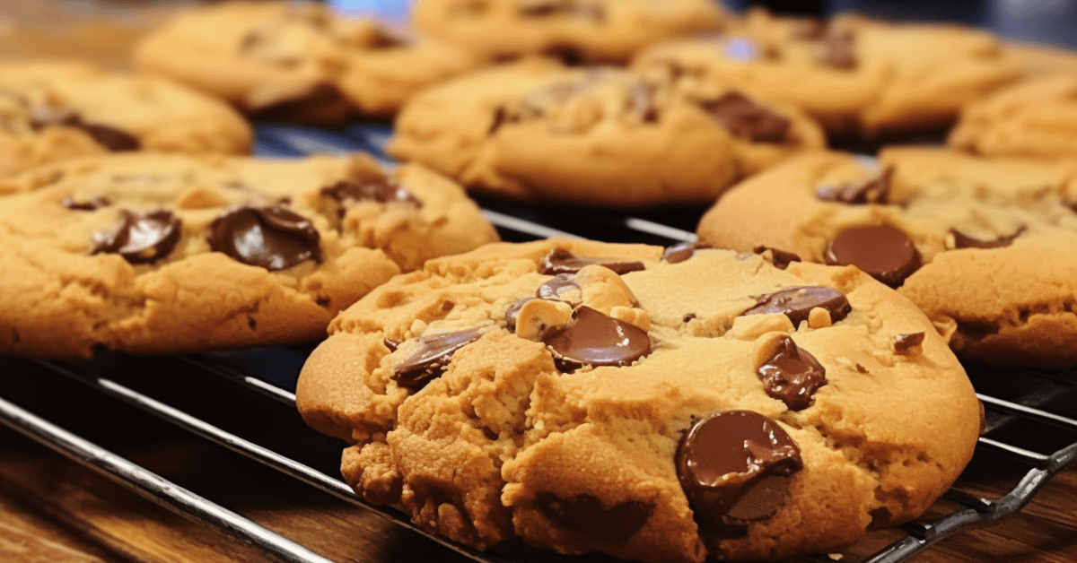 Peanut Choc Chip Cookies