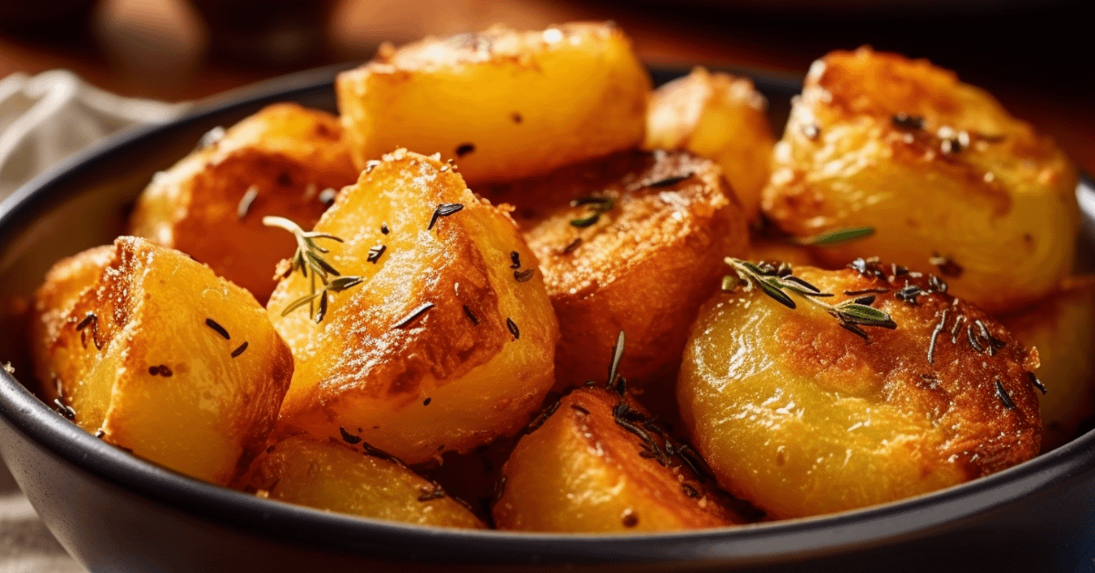 Crispy Semolina Potatoes