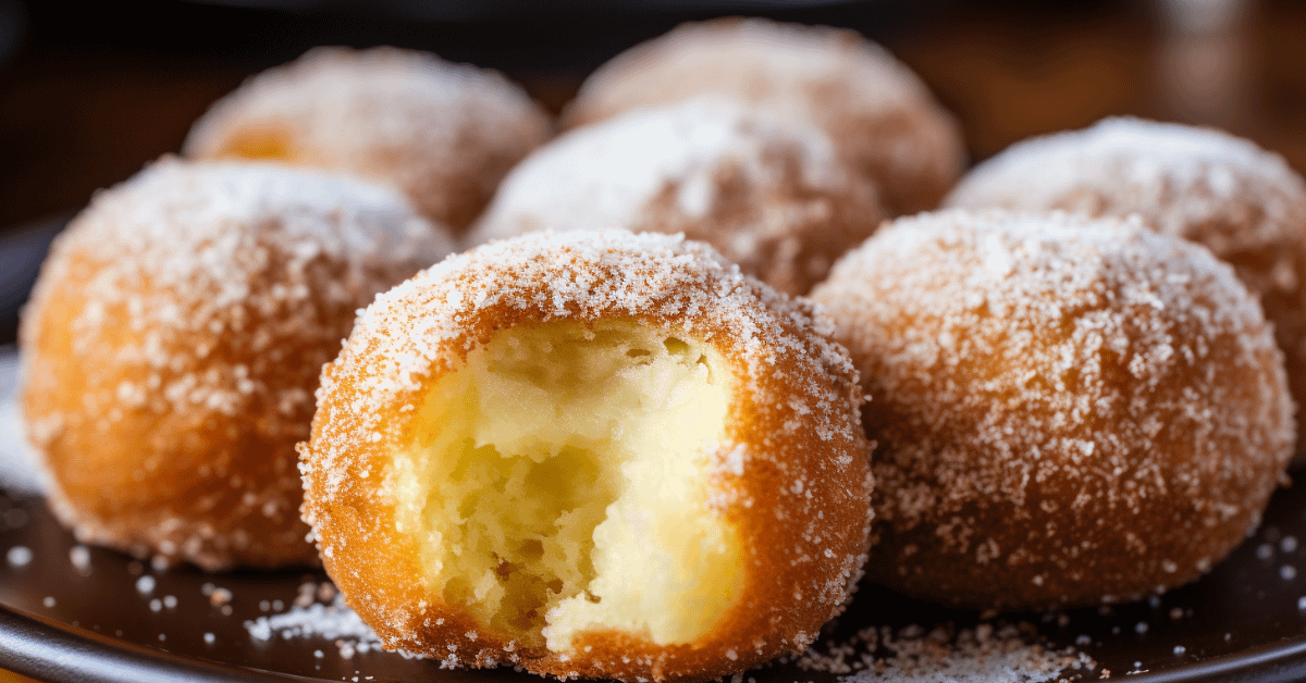 Custard Doughnuts