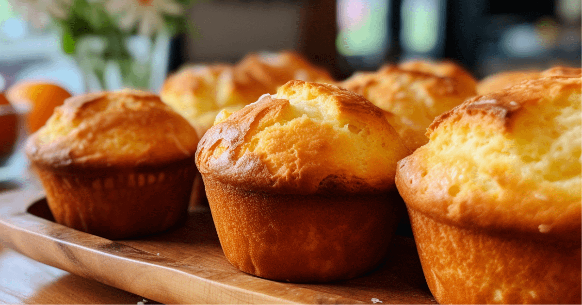 Orange and White Chocolate Muffins