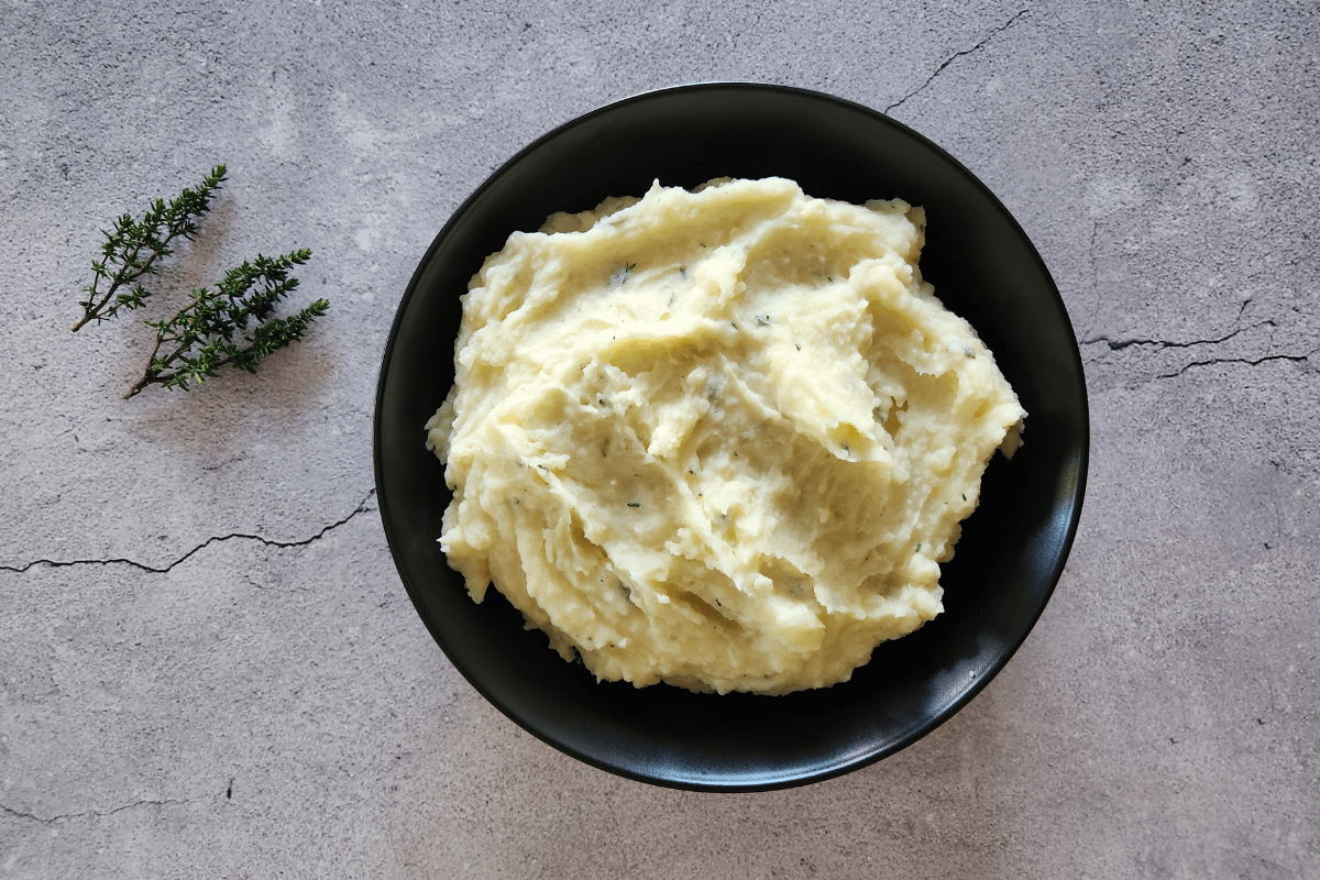 Mashed Potato with Garlic & Thyme