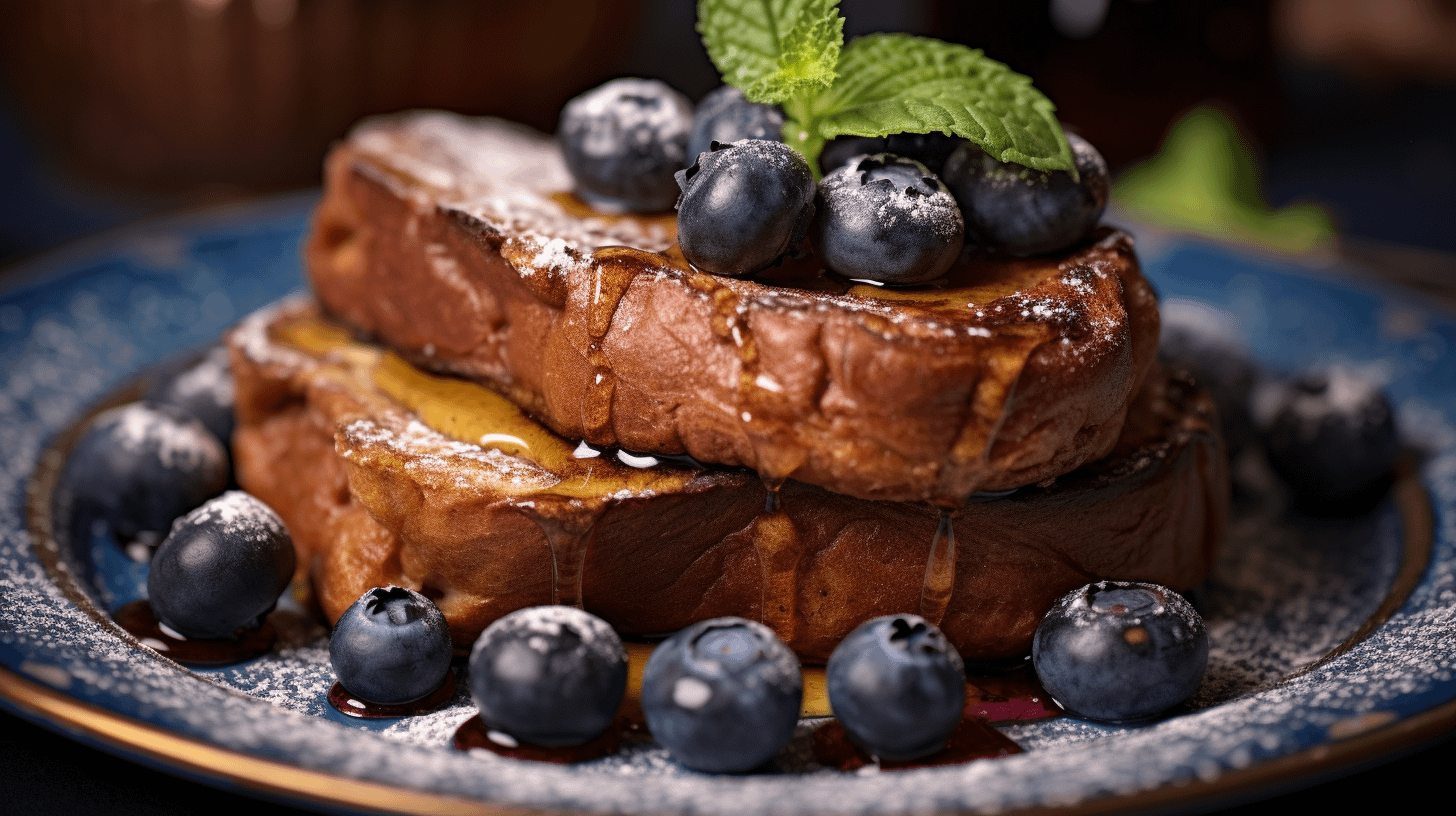 French Toast with Maple Berries