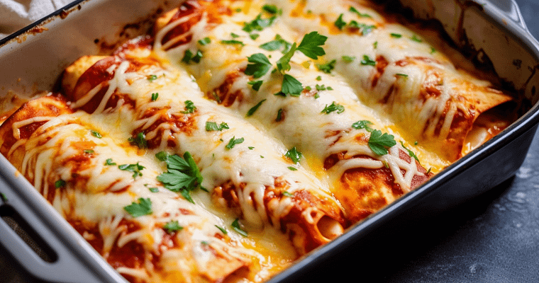 Chicken Chilli Enchiladas