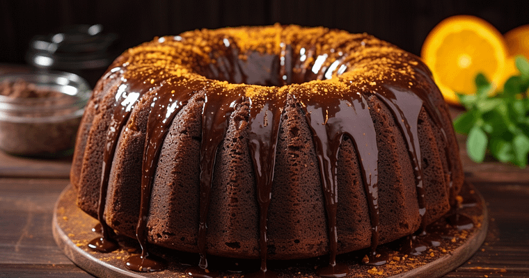 Easy Chocolate Orange Cake